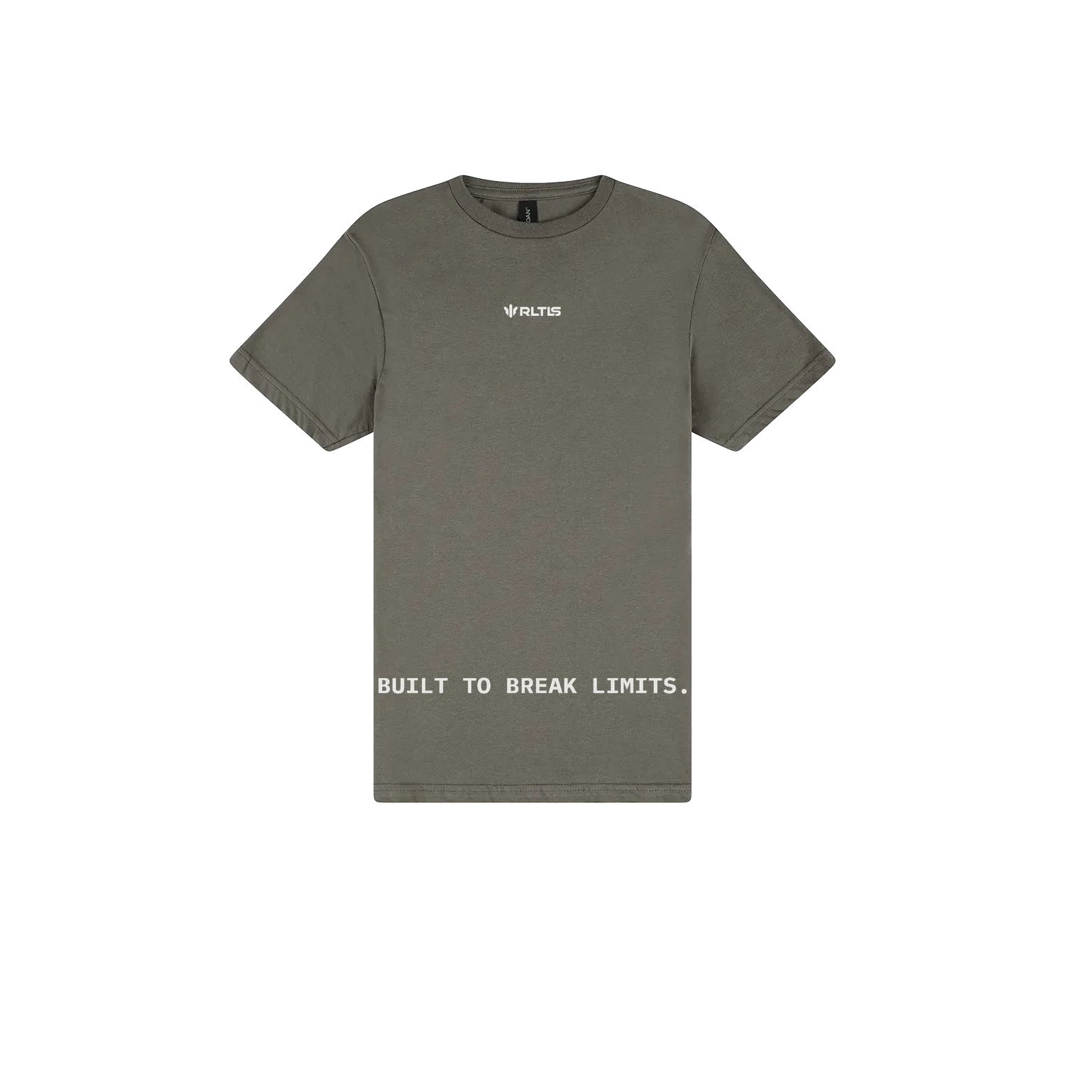 Charcoal front flat lay