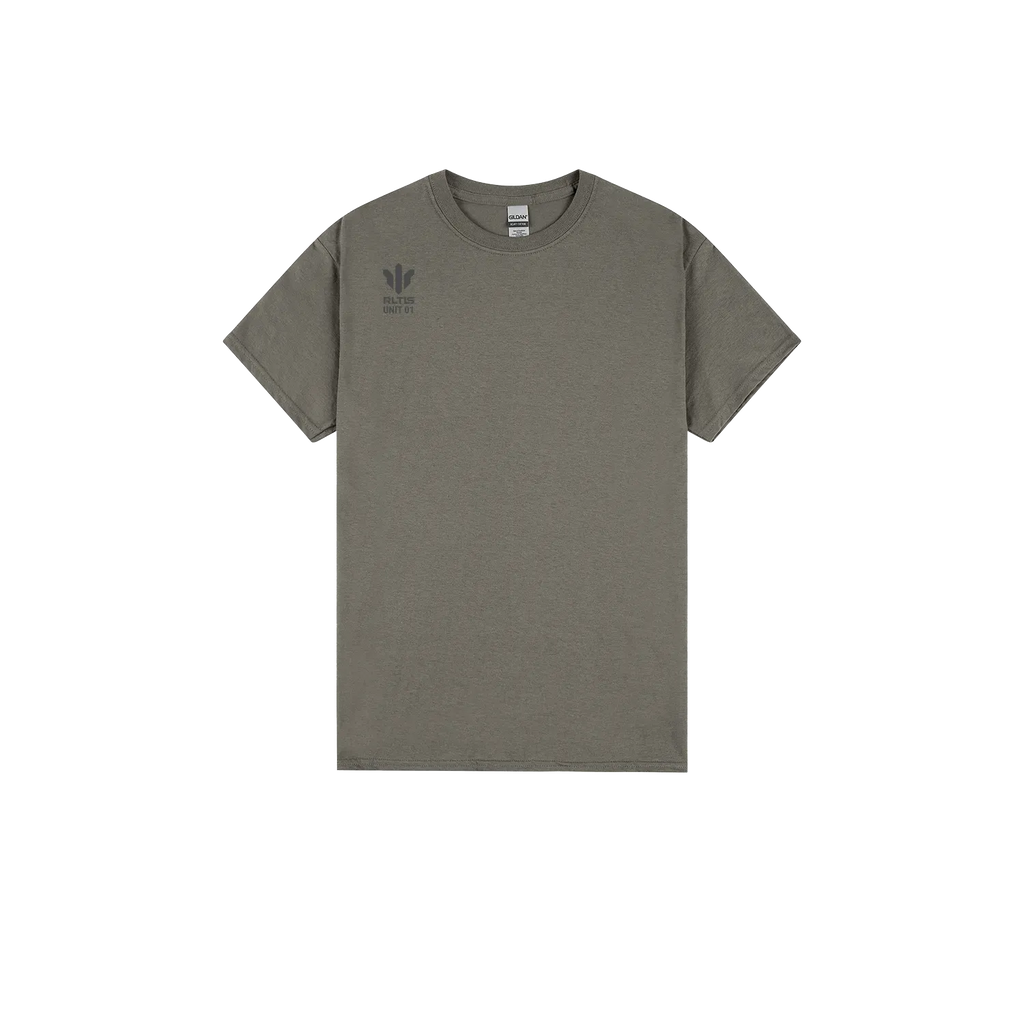 Charcoal front flat lay