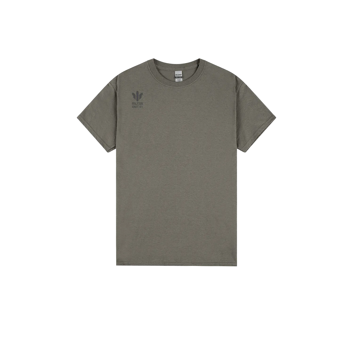 Charcoal front flat lay
