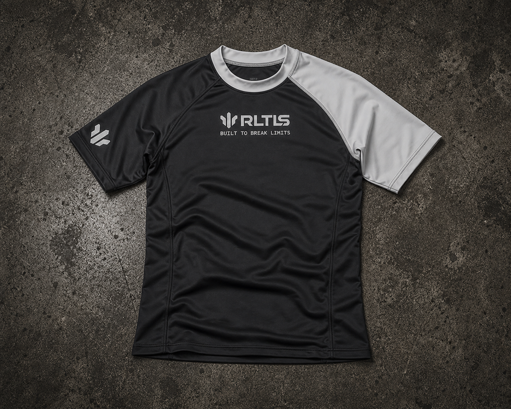 RLTLS Performance Rashguard - Black/White