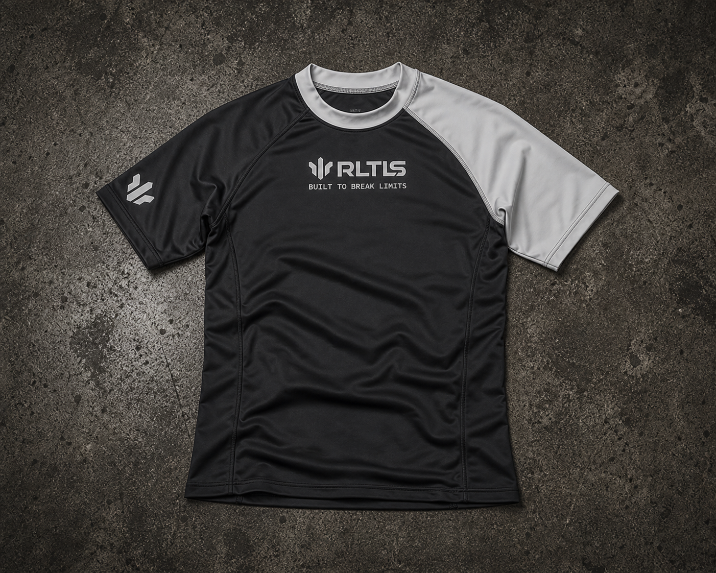 RLTLS Performance Rashguard - Black/White
