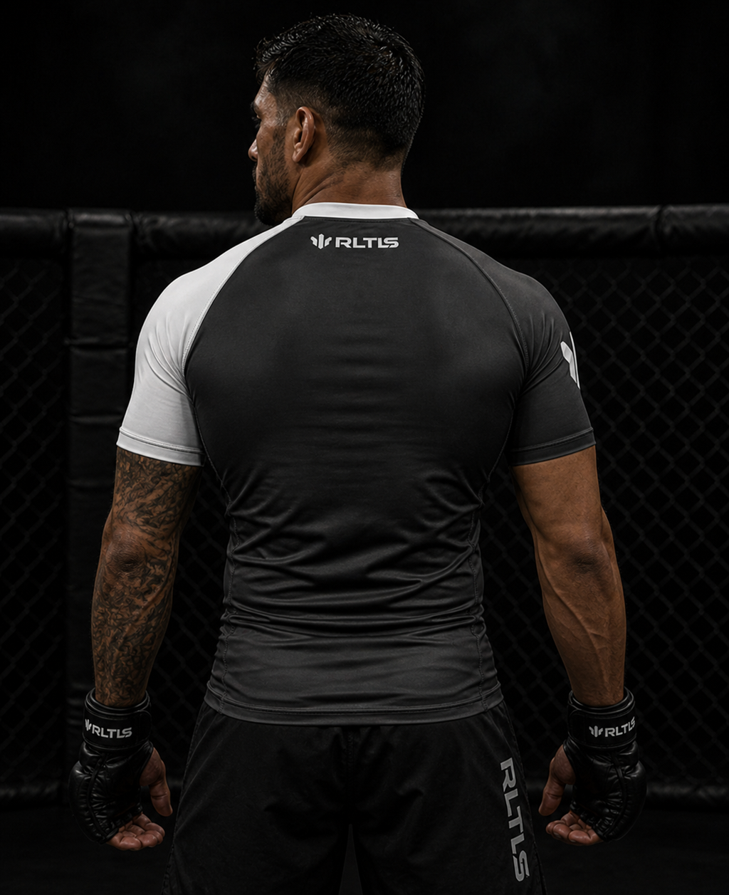RLTLS Performance Rashguard - Black/White