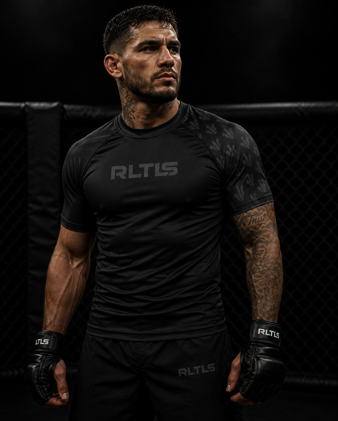 RLTS Stealth Rashguard - Back Logo