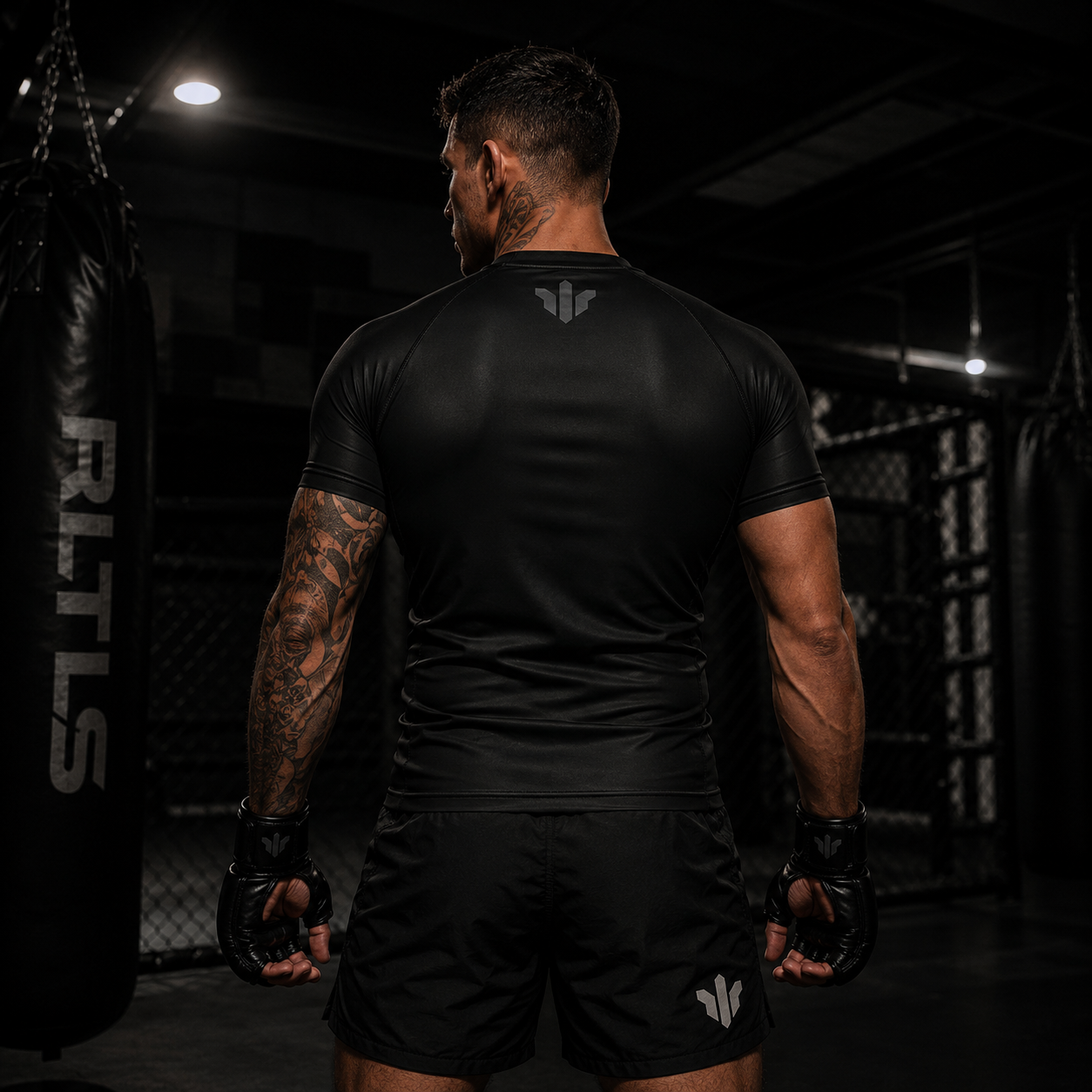 RLTLS Stealth Black Rashguard