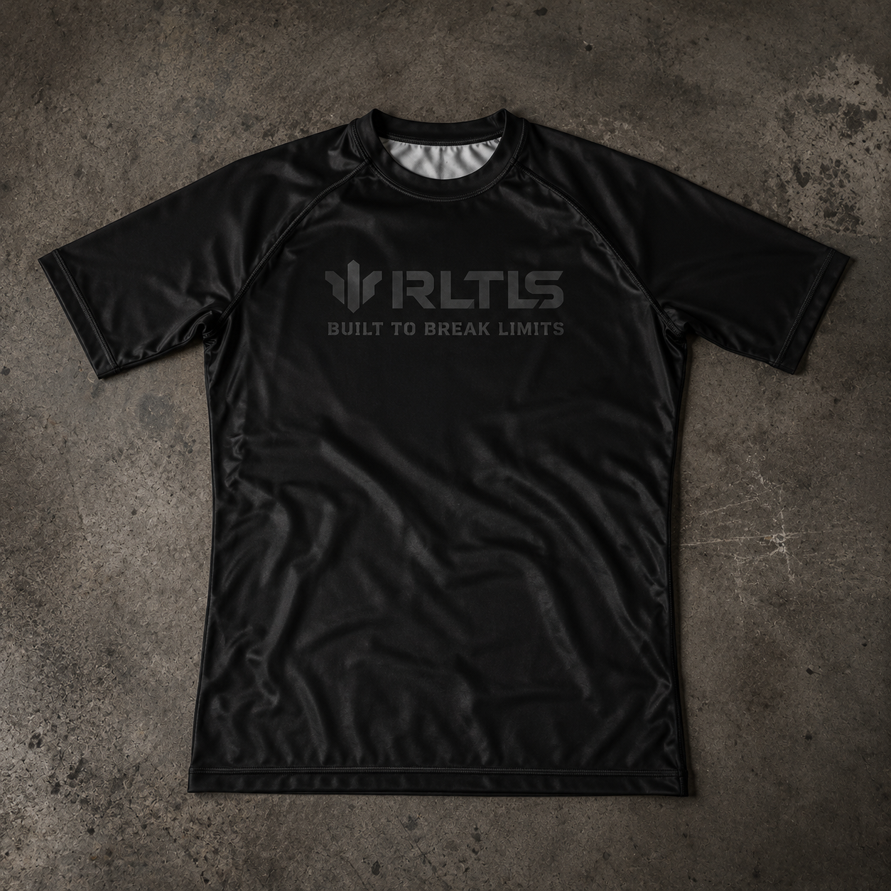 RLTLS Stealth Black Rashguard