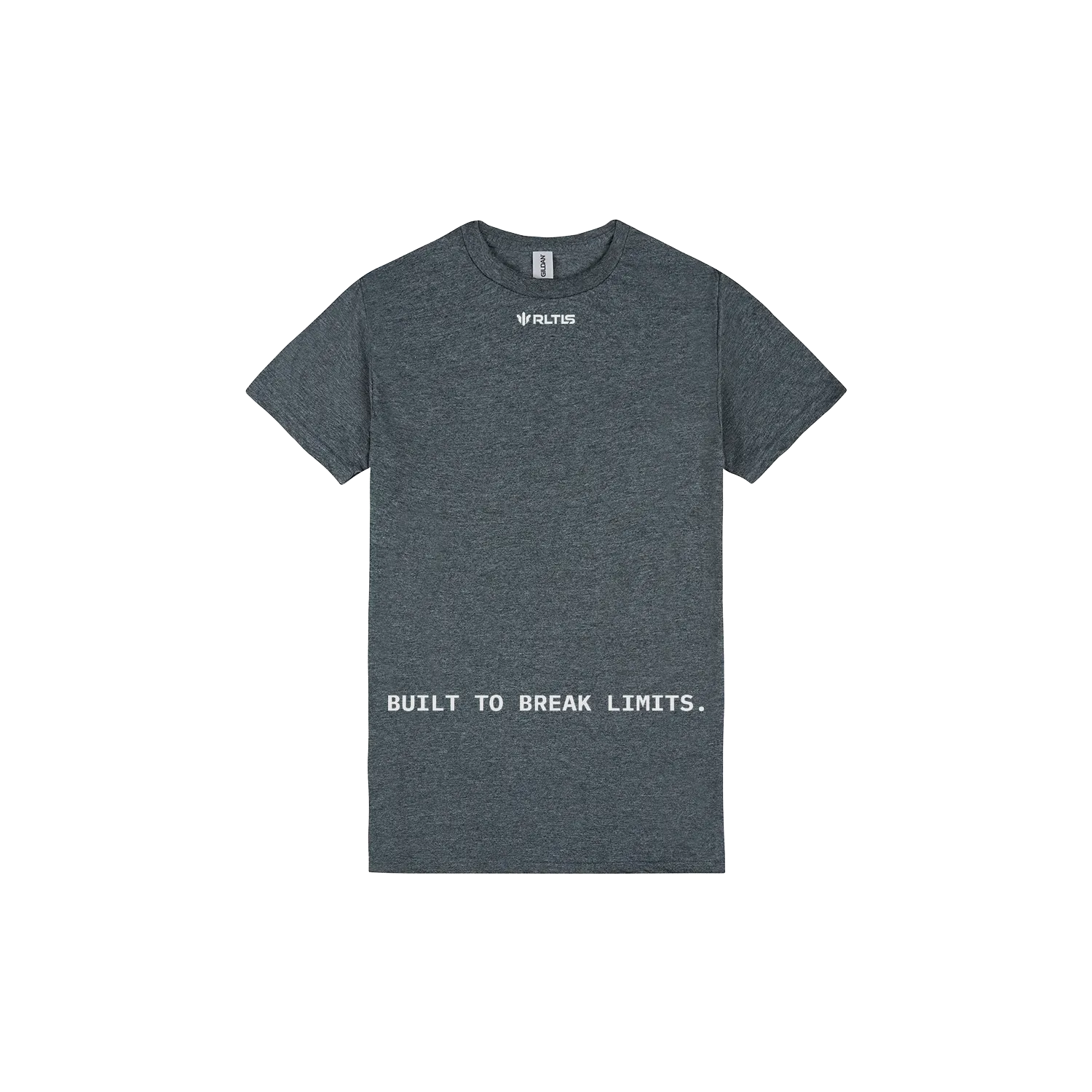 Dark Heather front flat lay