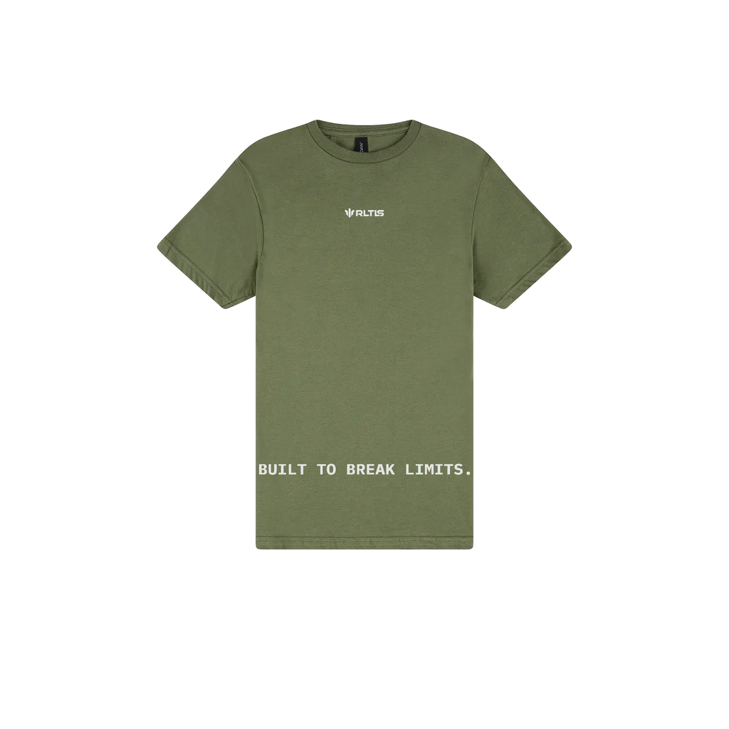 Military Green front flat lay