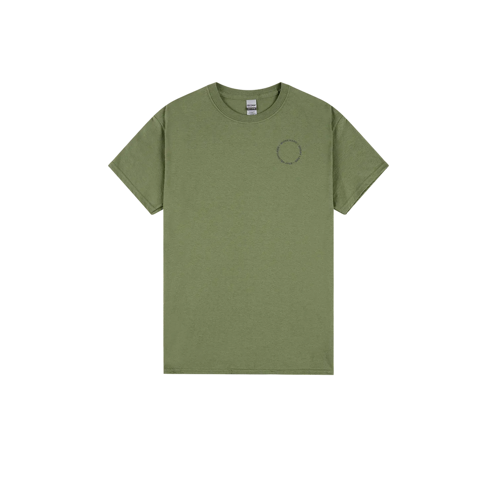 Military Green front flat lay