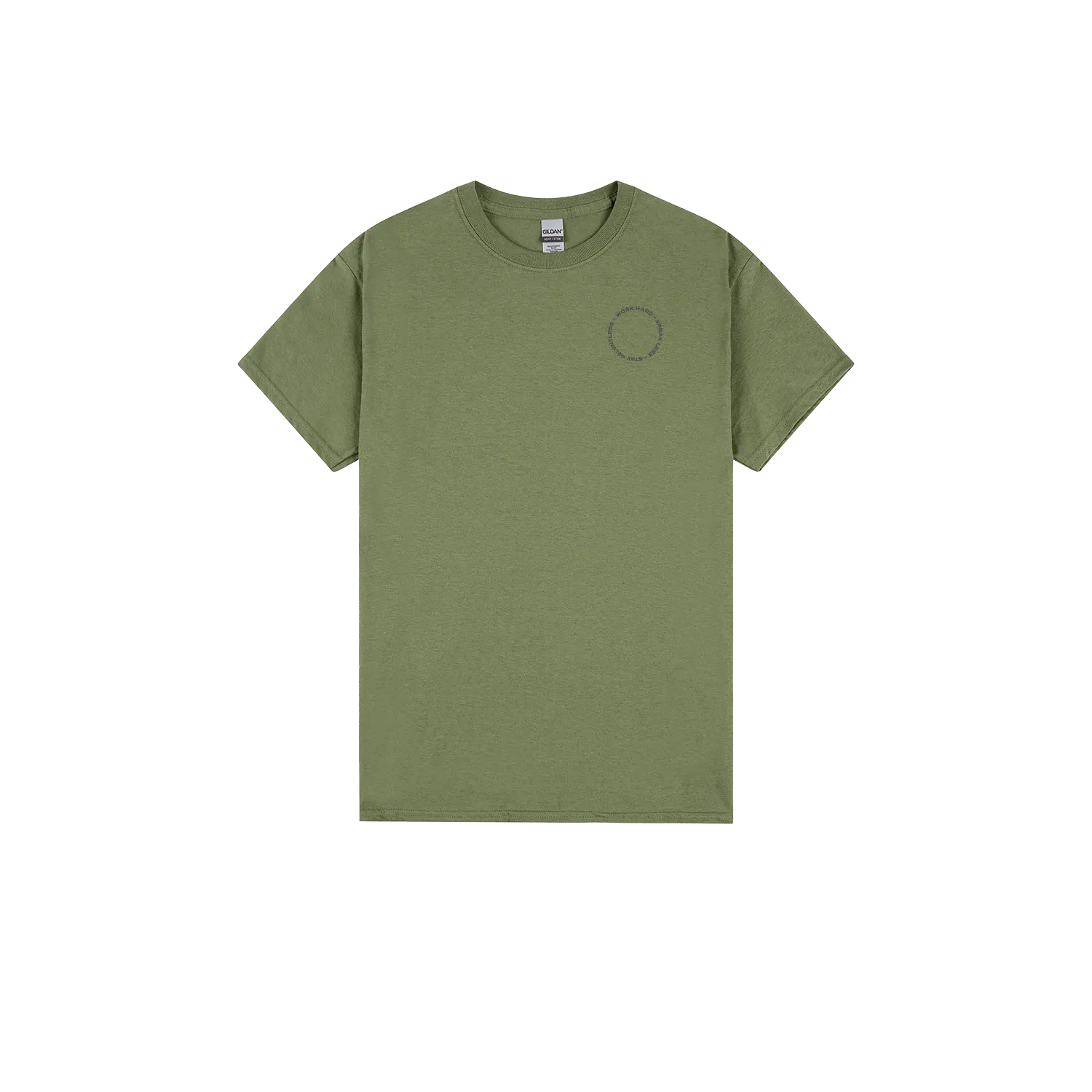 Military Green front flat lay