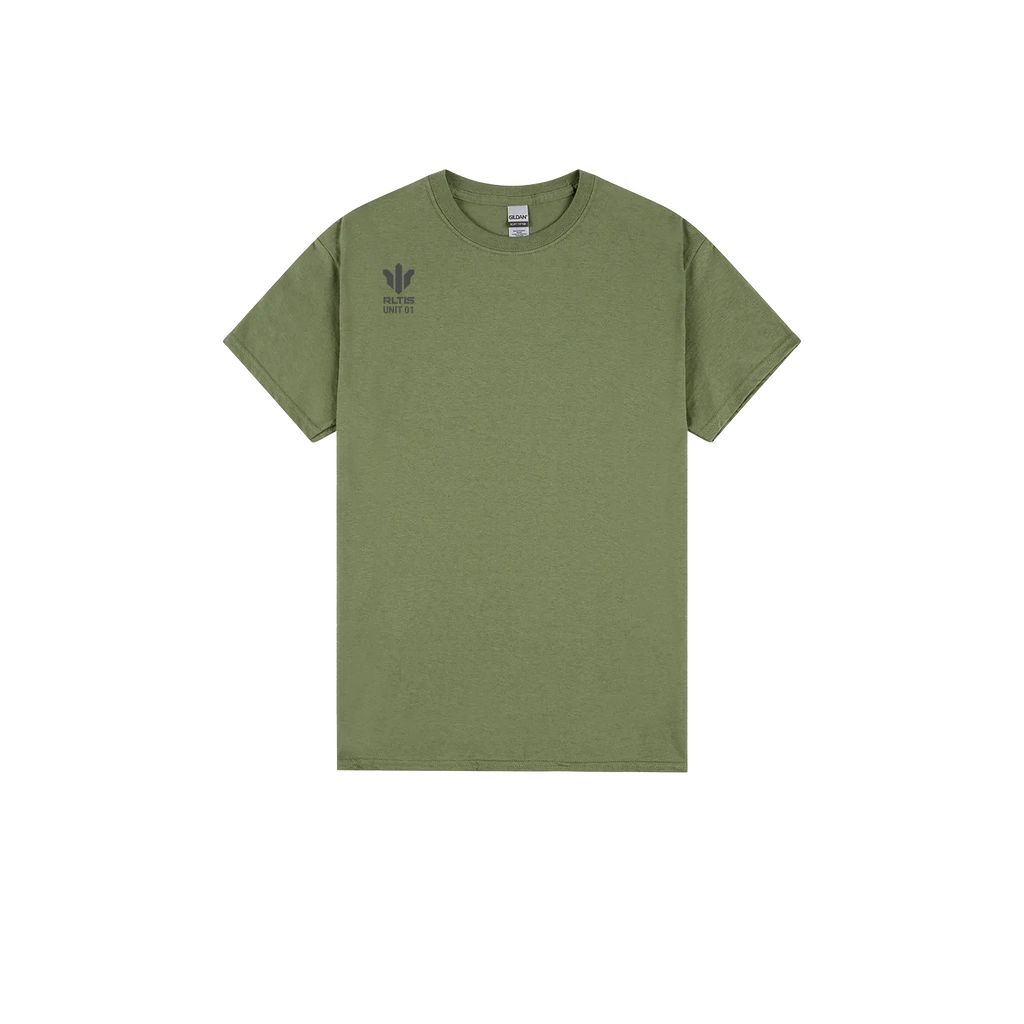 Military Green front flat lay
