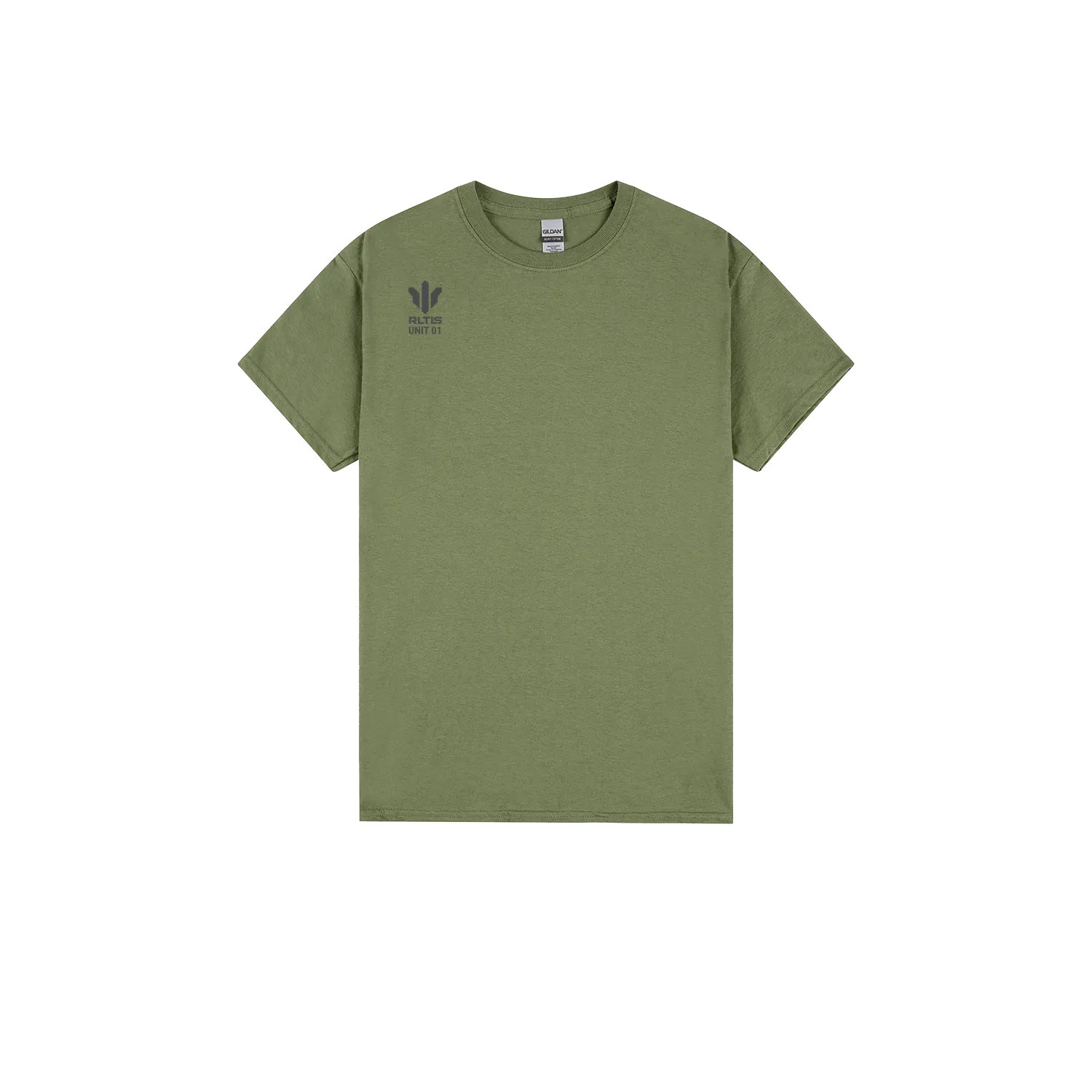 Military Green front flat lay