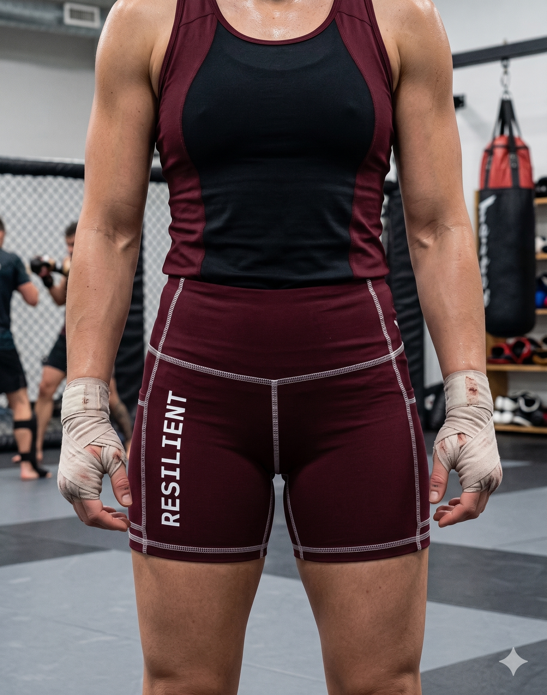 RLTLS Women's Resilient Shorts – Burgundy