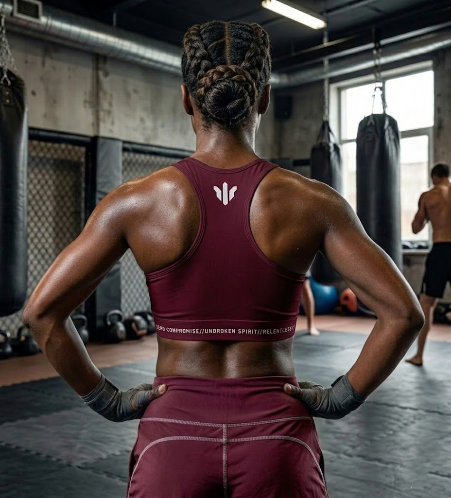 Sports Bra Zero Compromise  - Burgundy