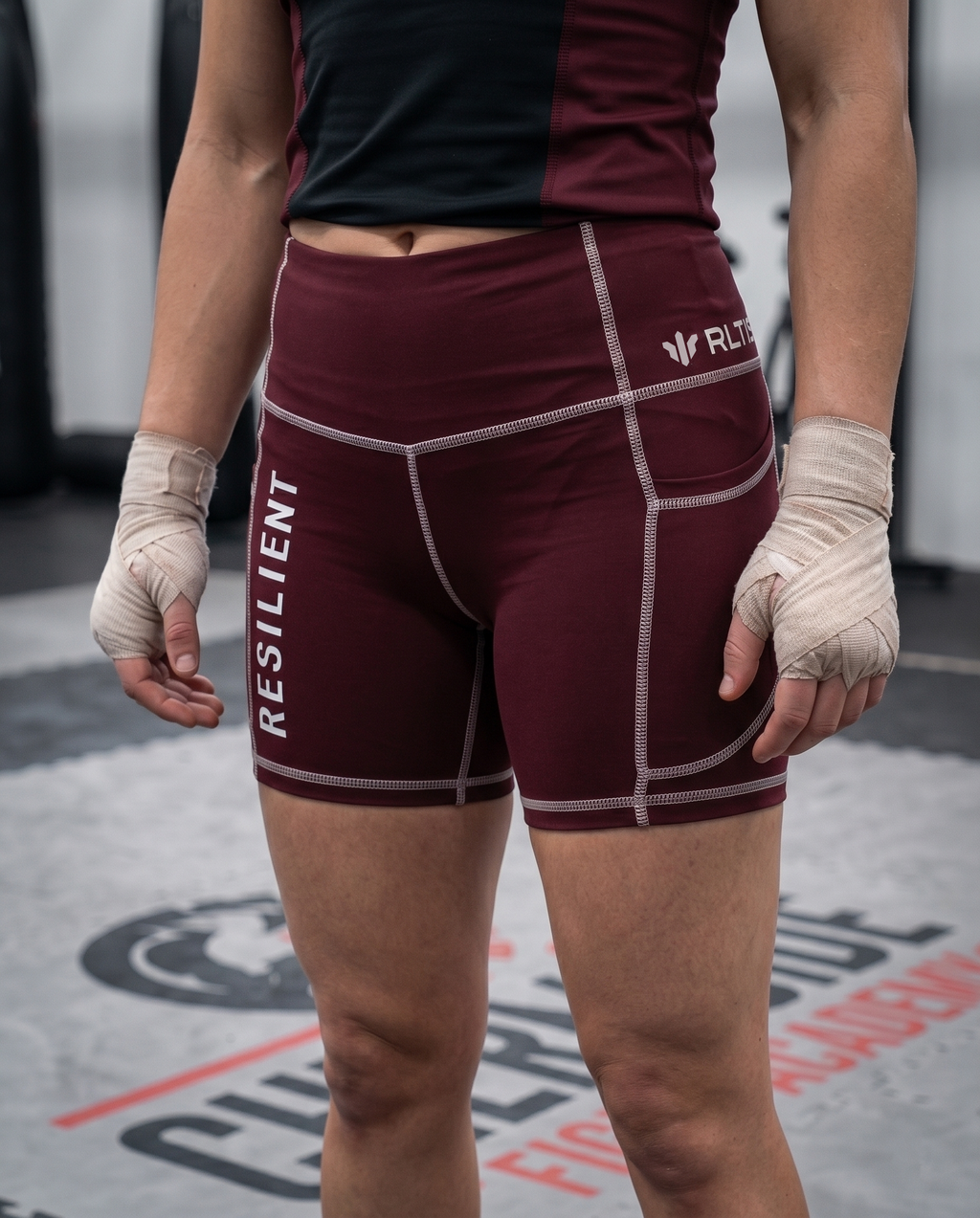 RLTLS Women's Resilient Shorts – Burgundy